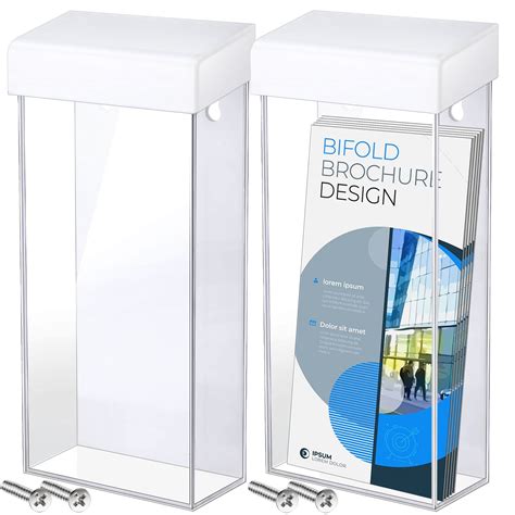 outdoor brochure holder amazon.